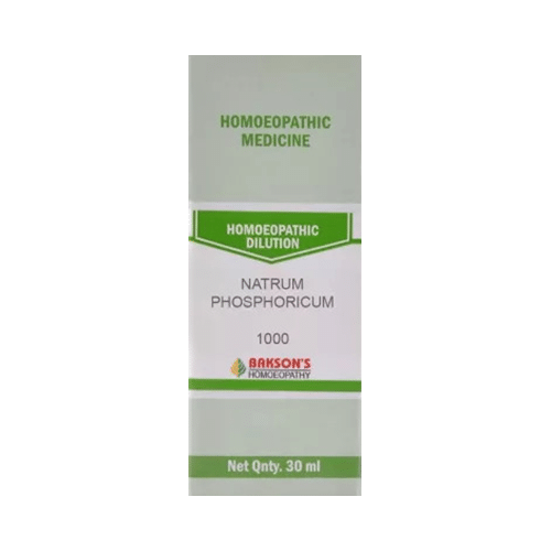 Bakson's Homeopathy Natrum Phosphoricum Dilution 1000 CH - Image 1