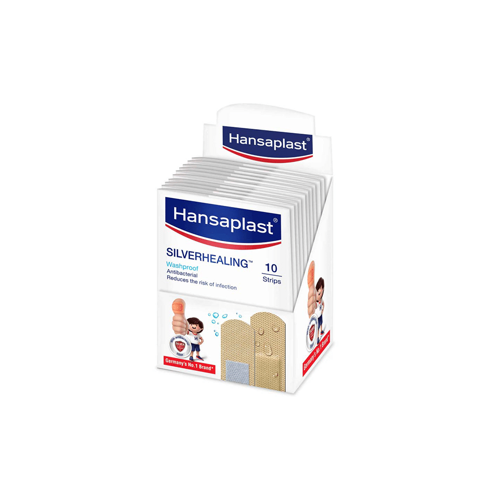 Hansaplast Silverhealing Washproof Band Aid, First Aid - Image 16