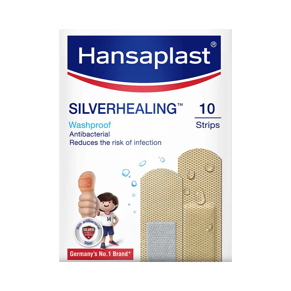 Hansaplast Silverhealing Washproof Band Aid, First Aid - Image 9