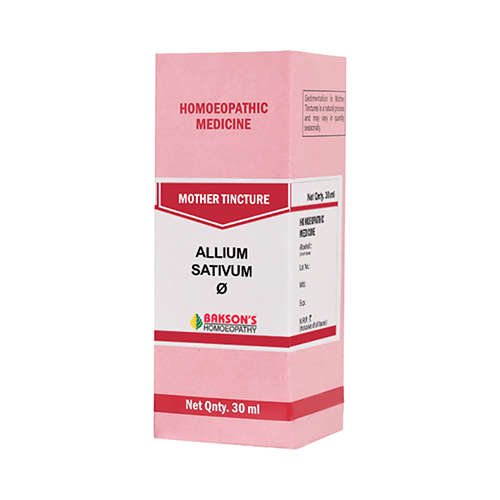 Bakson's Homeopathy Allium Sativum Mother Tincture Q