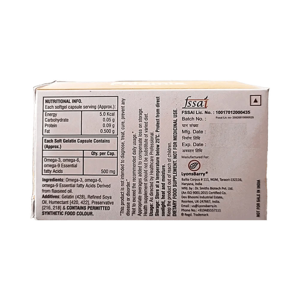 LyonsBarry OVI-9 Softgel Capsules Soft Gelatin Capsule - Image 2