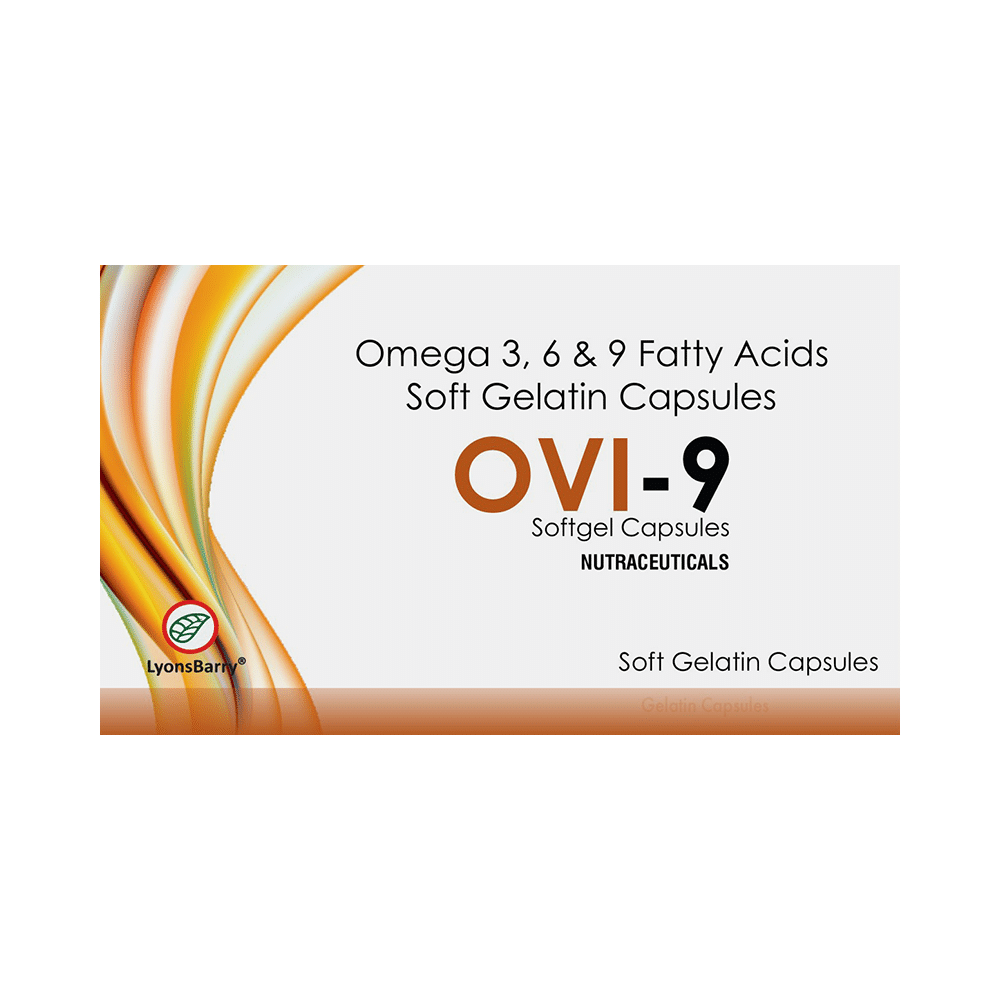 LyonsBarry OVI-9 Softgel Capsules Soft Gelatin Capsule - Image 1