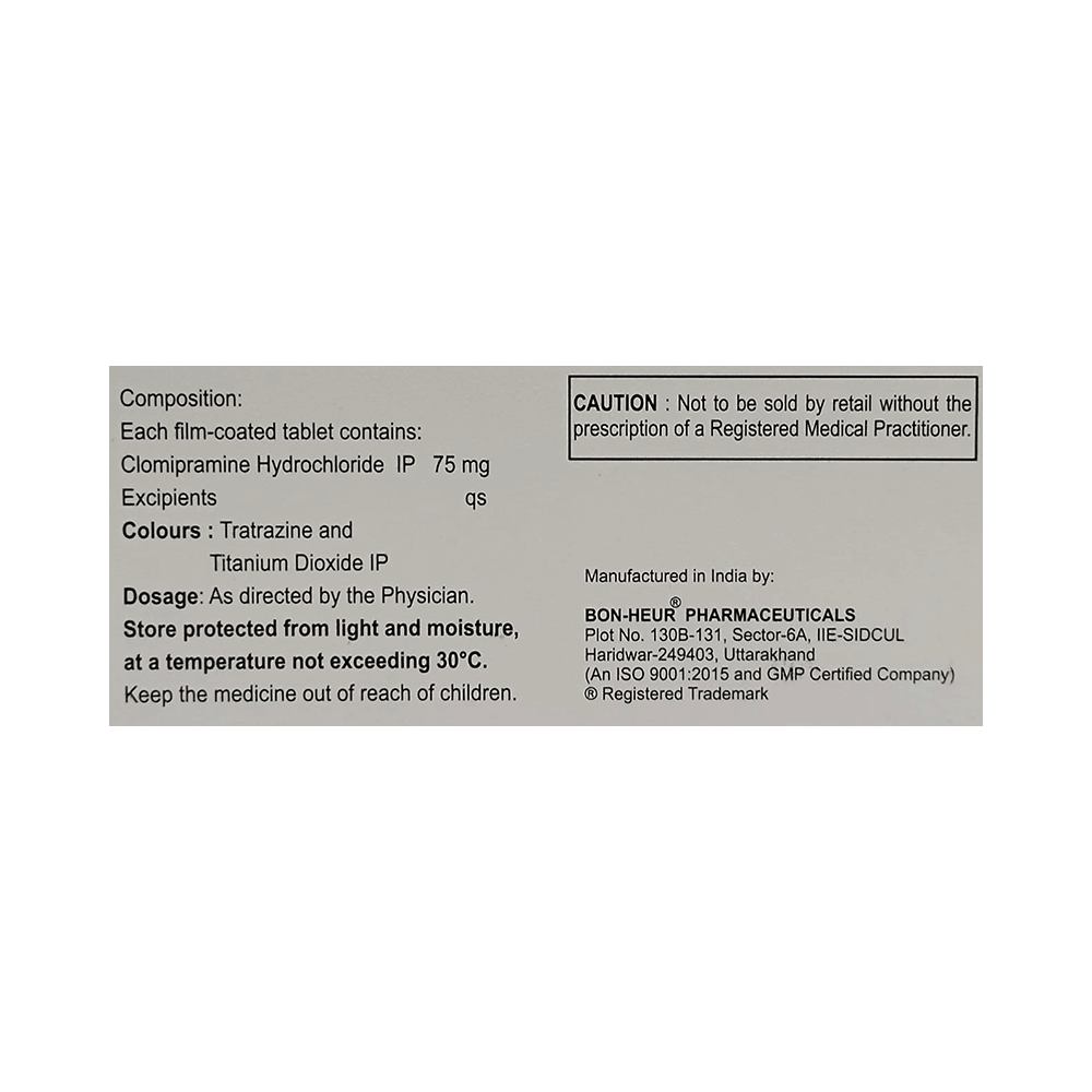 Jclomi 75mg Tablet - Image 2