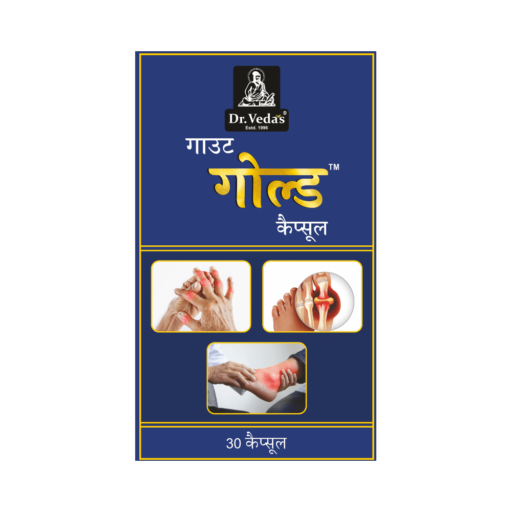 Dr. Veda's Gout Gold Capsule - Image 4
