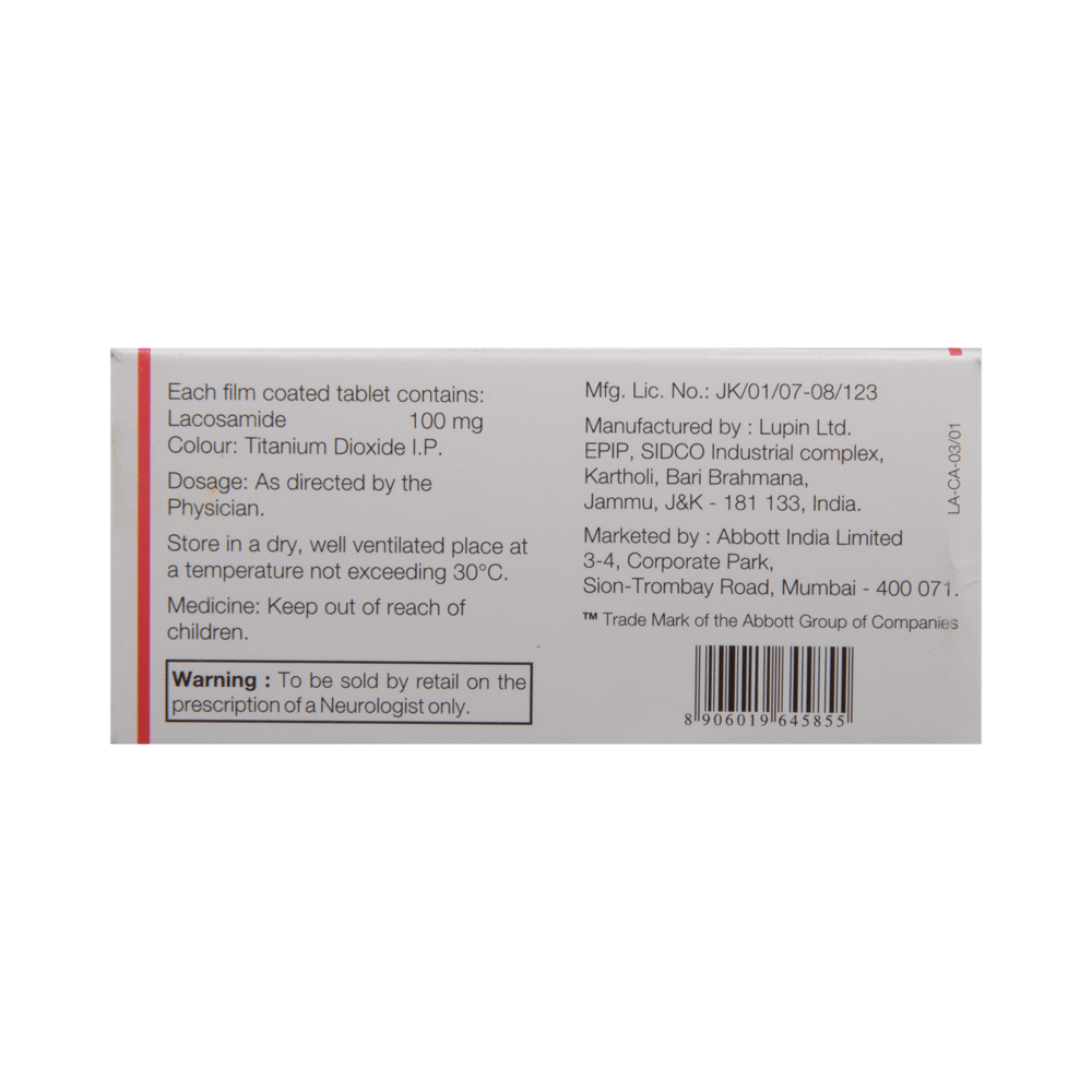 Lacoxa 100mg Tablet - Image 3