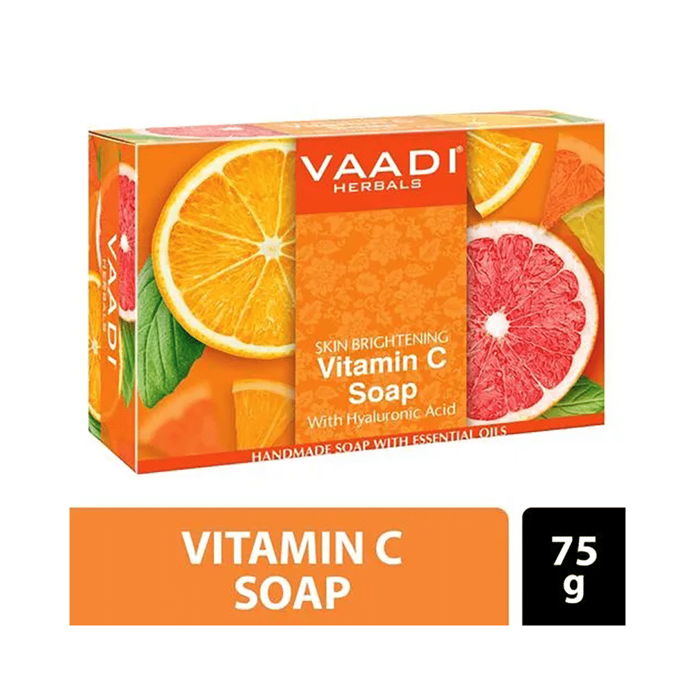 Vaadi Herbals Skin Brightening Vitamin C Soap - Image 3