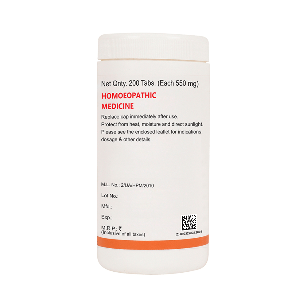 Bakson's Homeopathy Homoeopathic Formula 'D' Tablet - Image 3