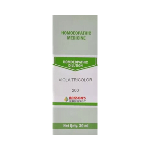 Bakson's Homeopathy Viola Tricolor  Dilution 200 - Image 1