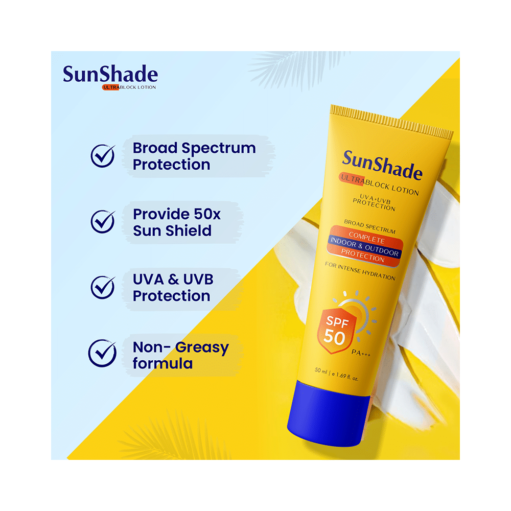 Leeford Sunshade Ultra Block Sunscreen Lotion SPF 50 PA+++ - Image 3