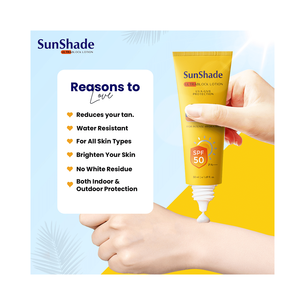 Leeford Sunshade Ultra Block Sunscreen Lotion SPF 50 PA+++ - Image 7
