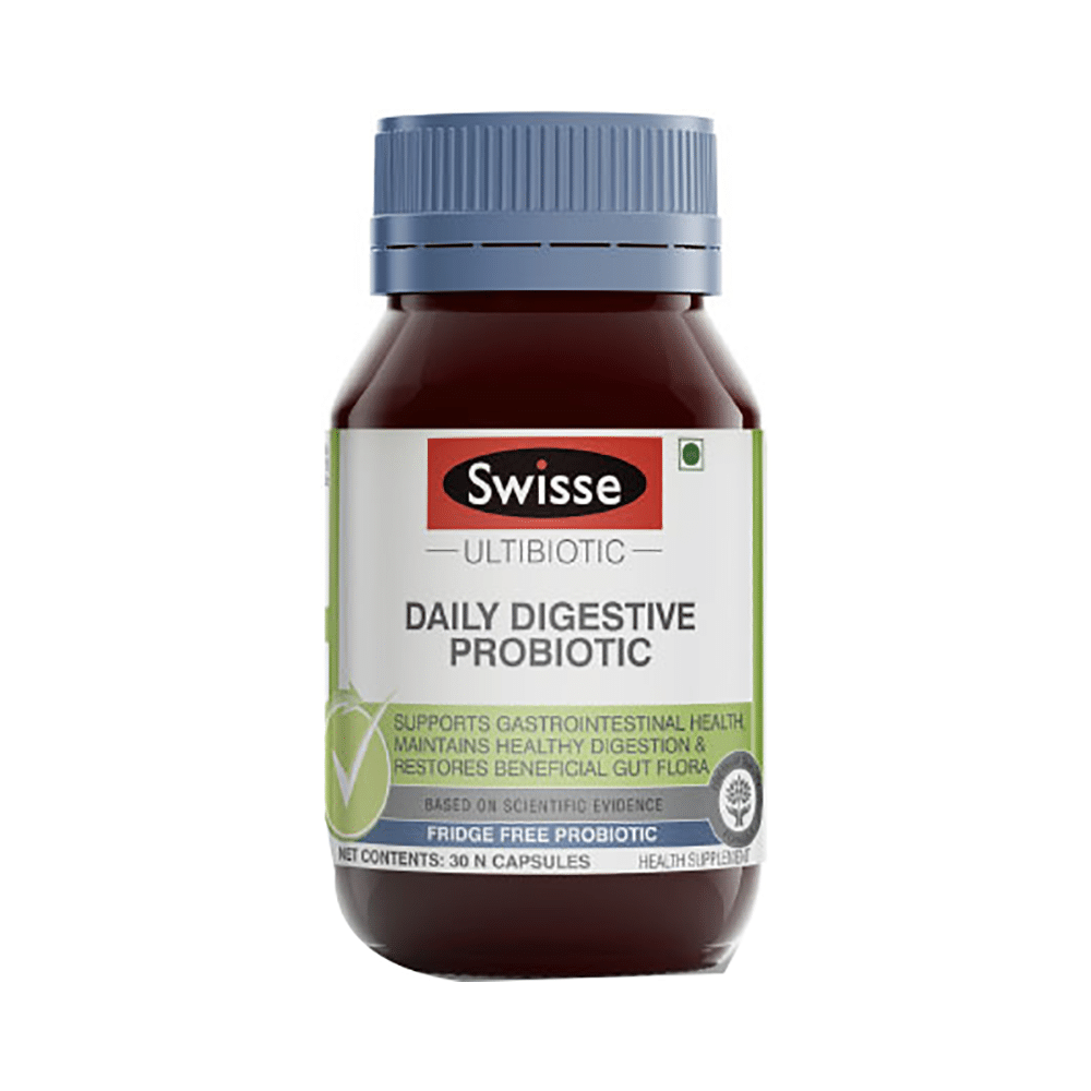 Swisse Combo Pack of Ultivite Men's Multivitamin 60 Tablet, Ultiboost Odourless 4x Strength Wild Fish Oil Concentrate 60 Capsule & Ultibiotic Daily Digestive Probiotic 30 Capsule - Image 6