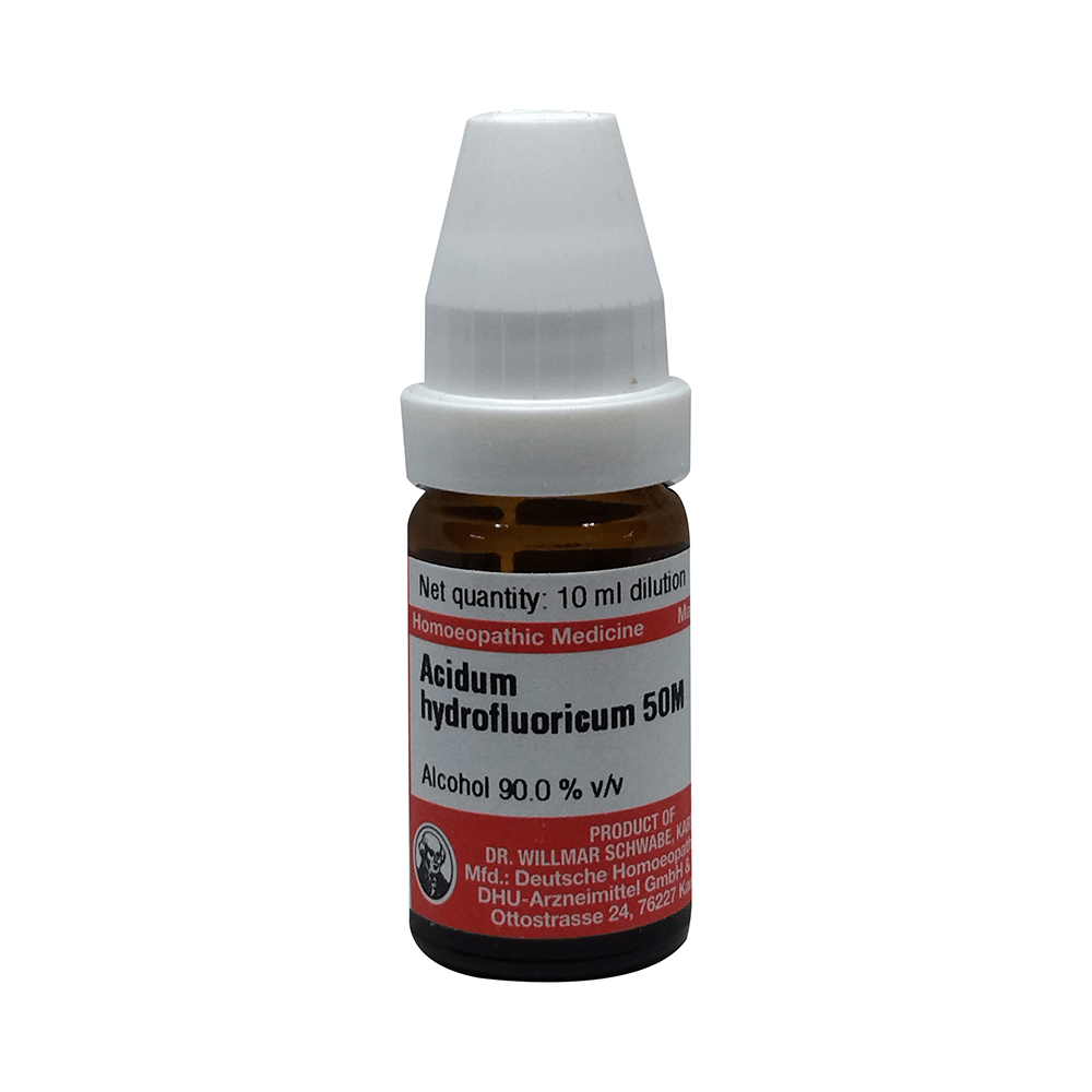 Dr Willmar Schwabe Germany Acidum Hydrofluoricum Dilution 50M - Image 1