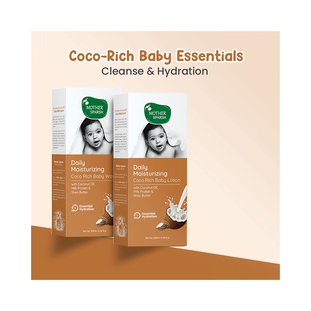 Mother Sparsh Daily Moisturizing Coco Rich Baby Wash - Image 4