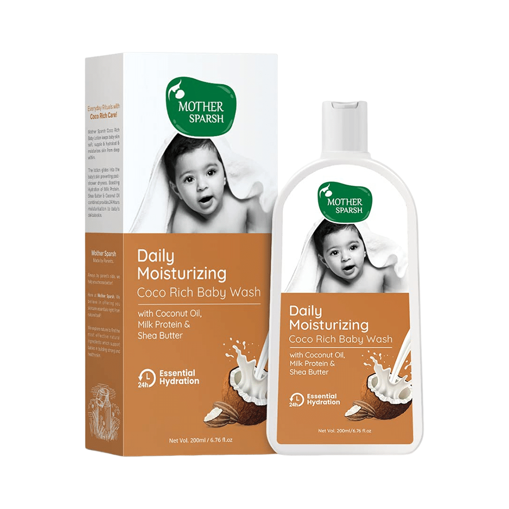 Mother Sparsh Daily Moisturizing Coco Rich Baby Wash - Image 1