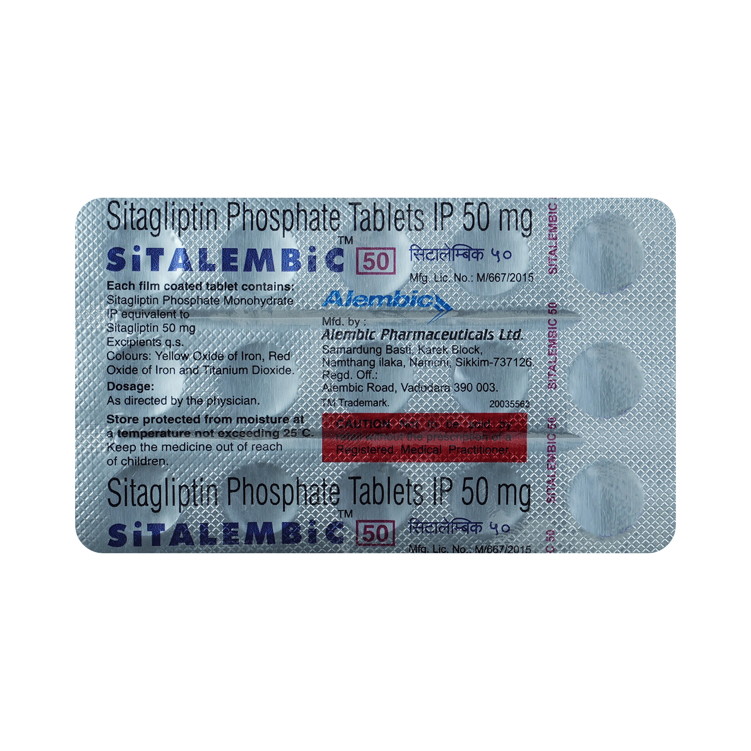 Sitalembic 50 Tablet - Image 3