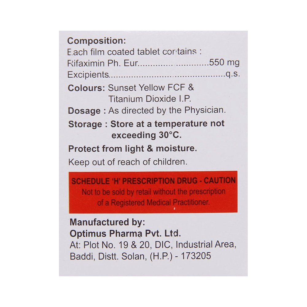 Rifaxigress 550 Tablet - Image 2
