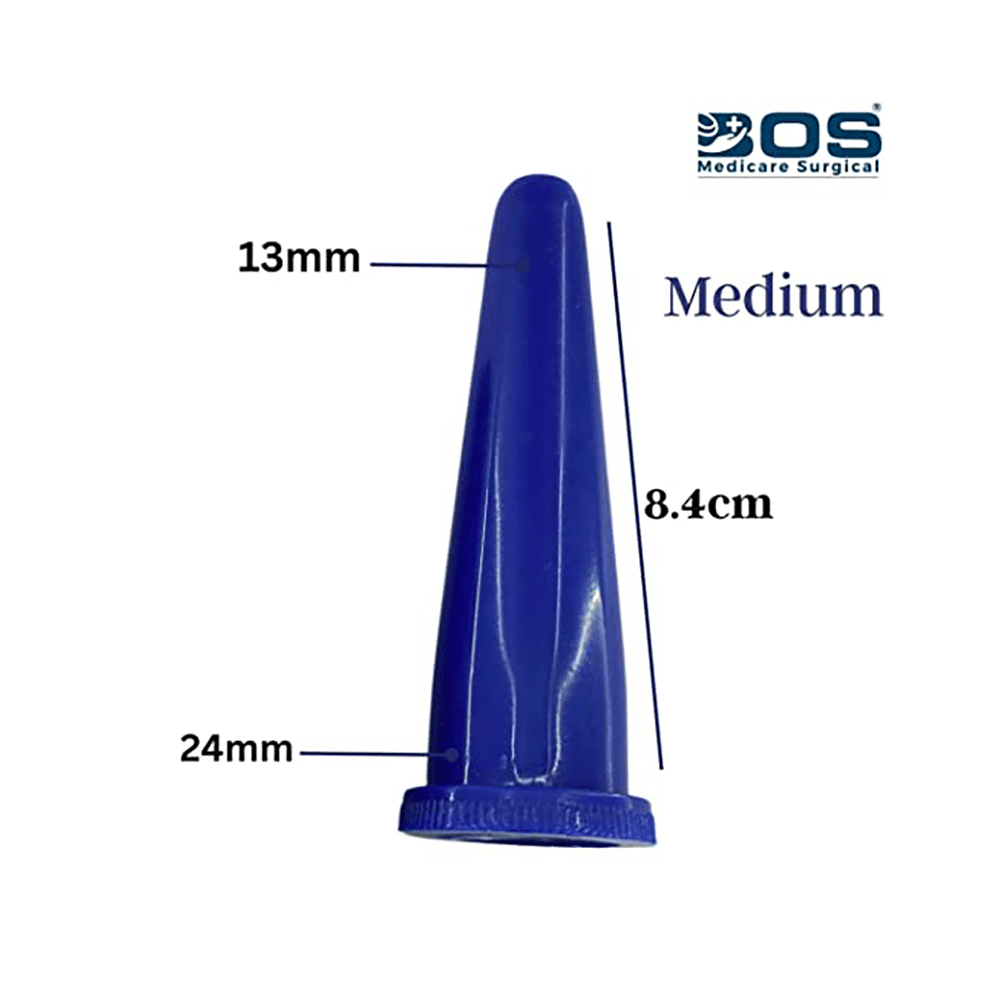Bos Medicare Surgical Anal Dilator PVC Material Blue Medium - Image 2