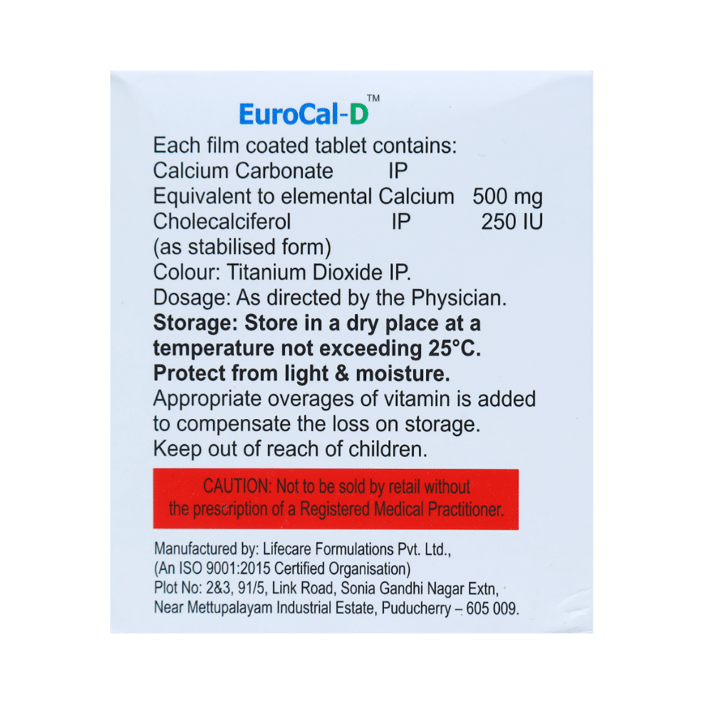 Eurocal-D Tablet - Image 2