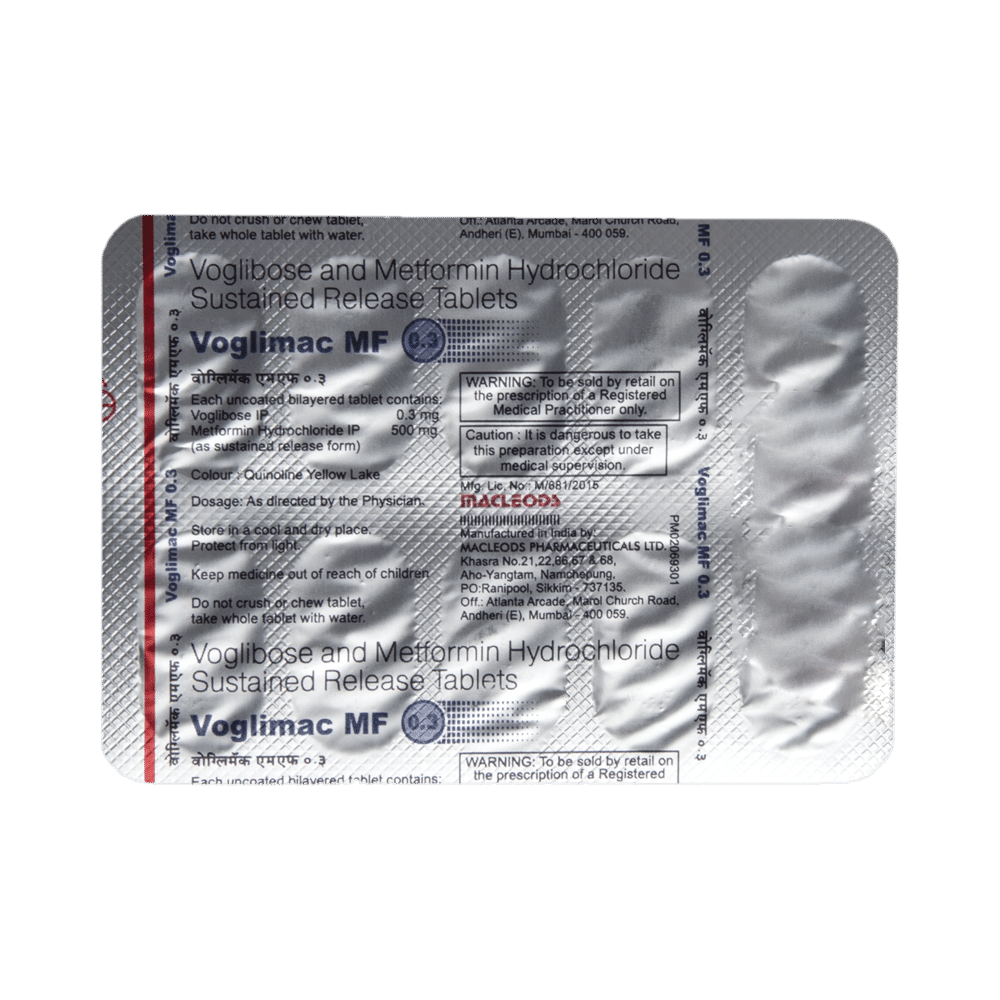 Voglimac MF 0.3 Tablet SR - Image 5