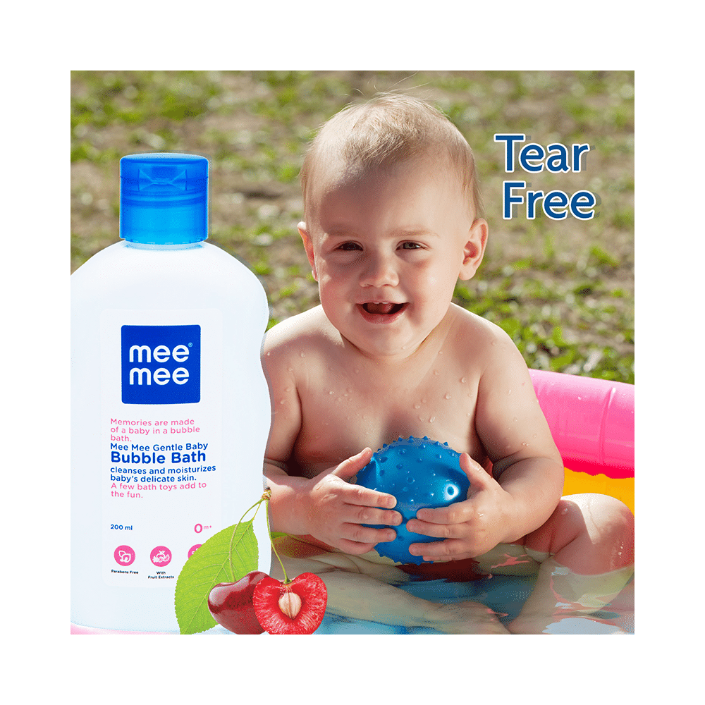 Mee Mee Gentle Baby Bubble Bath with Fruit Extracts (200ml Each) - Image 4