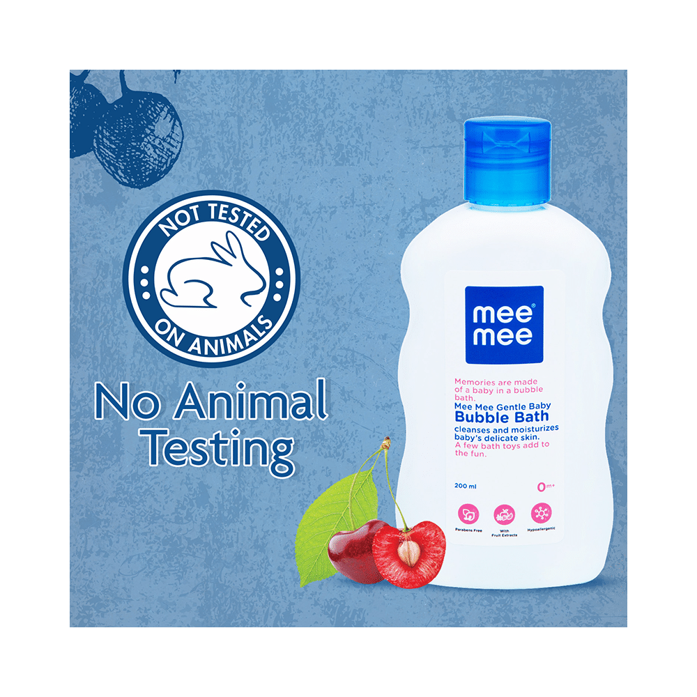 Mee Mee Gentle Baby Bubble Bath with Fruit Extracts (200ml Each) - Image 5