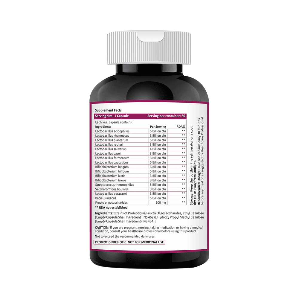 Hiral Health Gutsyral Veg Capsule (60 Each) - Image 2