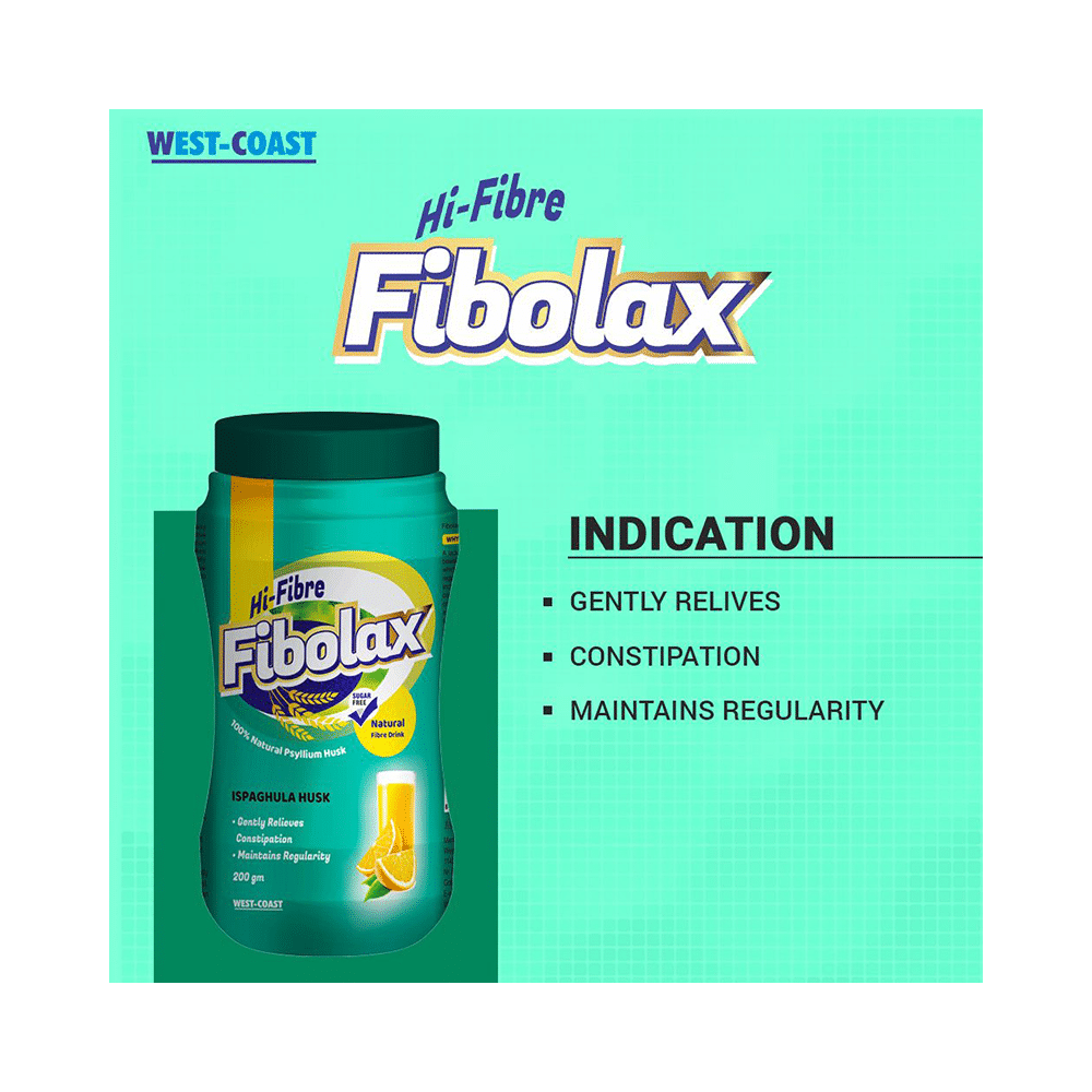 HealthVit Hi-Fibre Fibolax Ispaghula Husk Sugar Free - Image 3