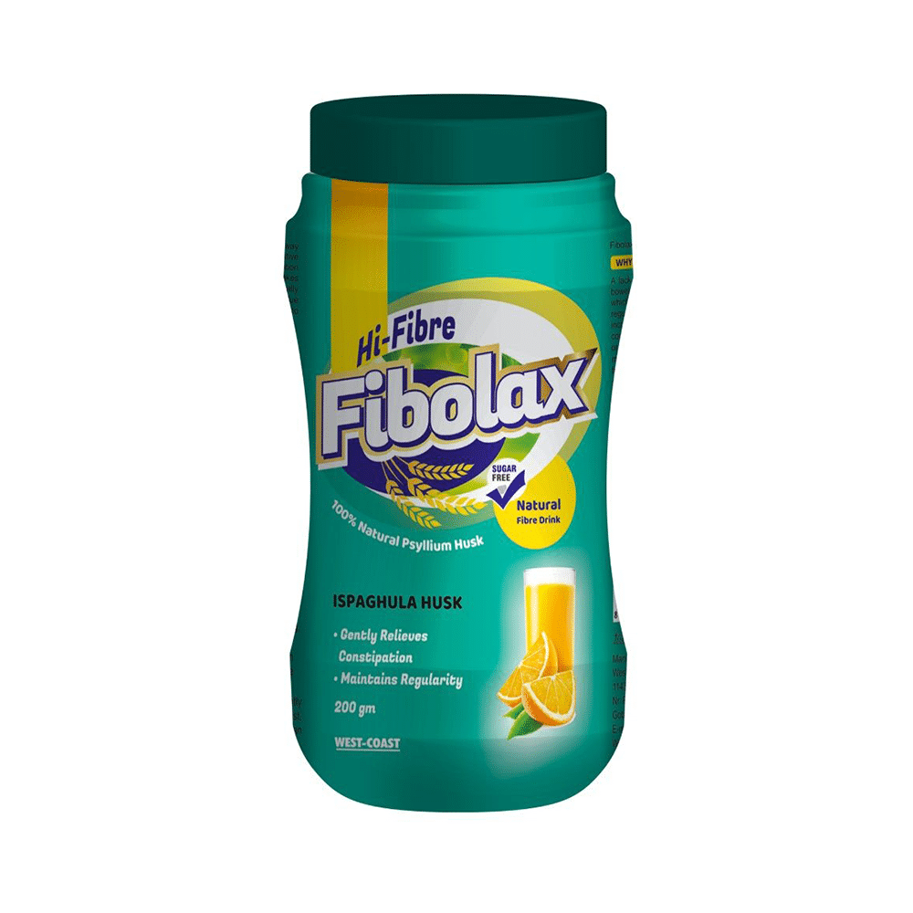 HealthVit Hi-Fibre Fibolax Ispaghula Husk Sugar Free