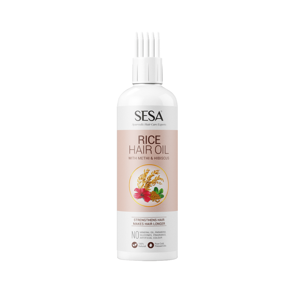 Sesa Rice Hair Oil with Methi & Hibiscus