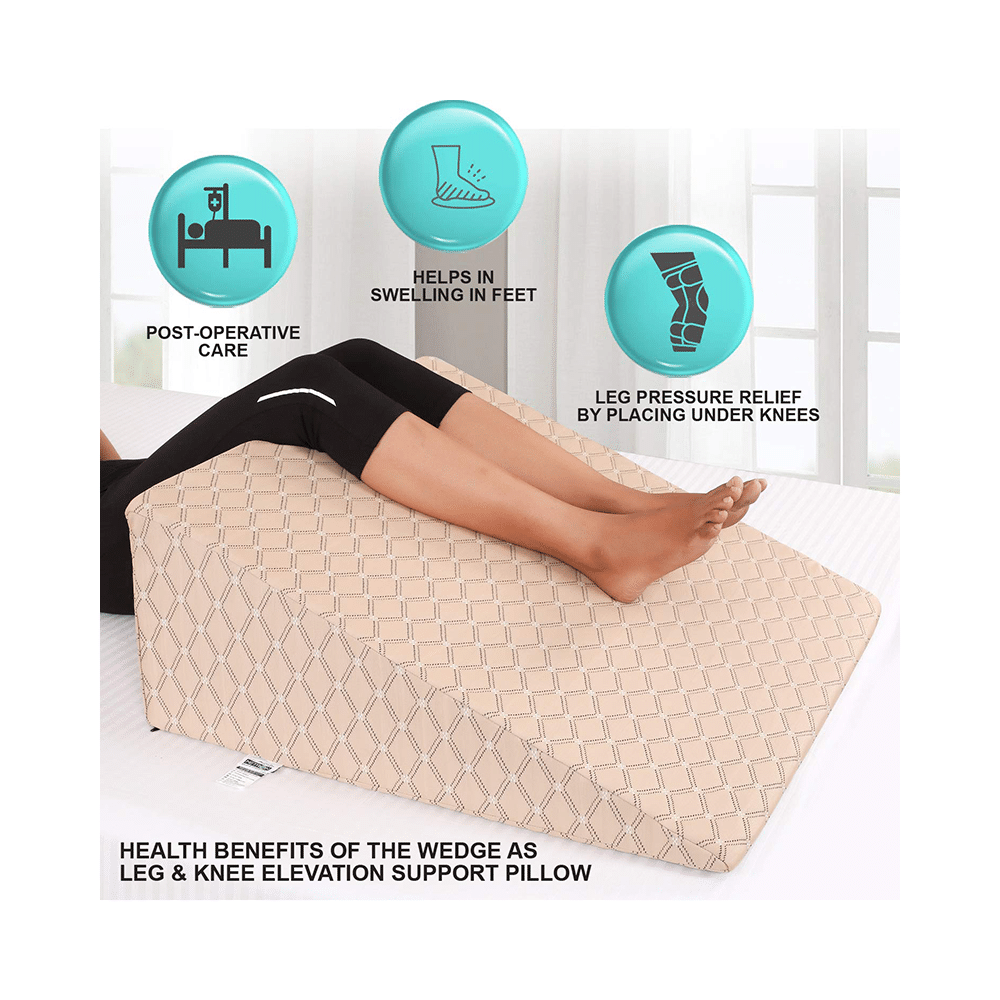 Metron 12 Height Wedge Pillow for Sleeping XL - Image 4