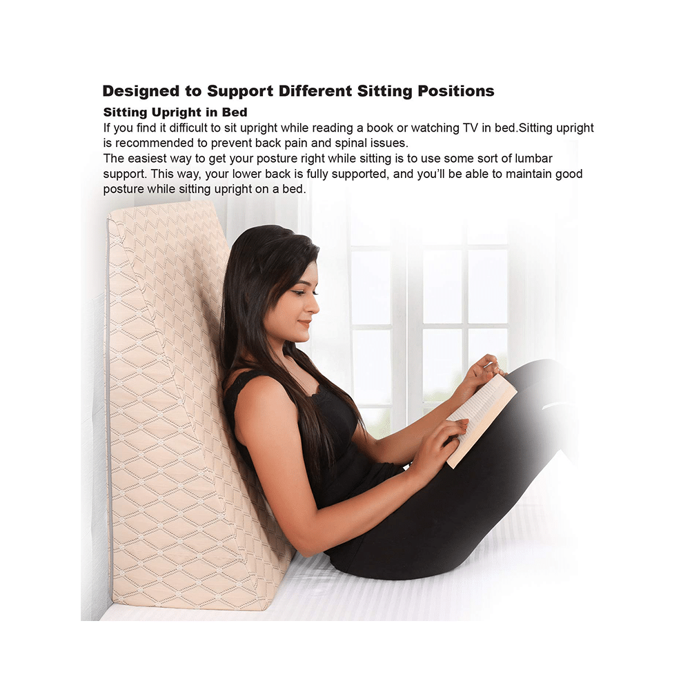 Metron 12 Height Wedge Pillow for Sleeping XL - Image 5