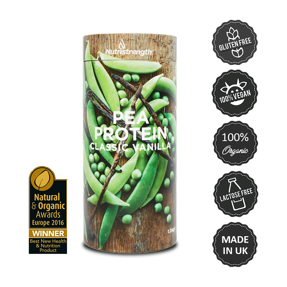 Nutristrength Pea Protein Powder Classic Vanilla - Image 1