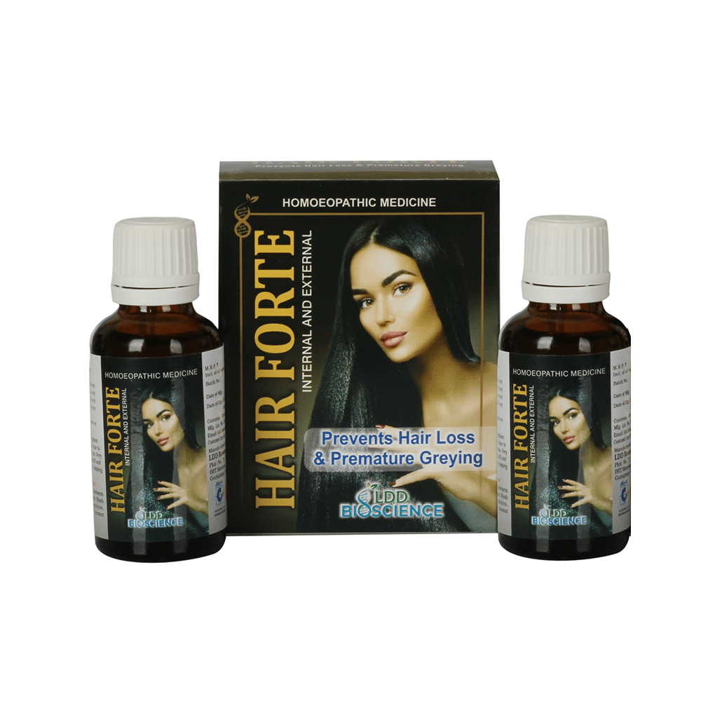 LDD Bioscience Hair Forte Twin Pack (30ml Each) - Image 1