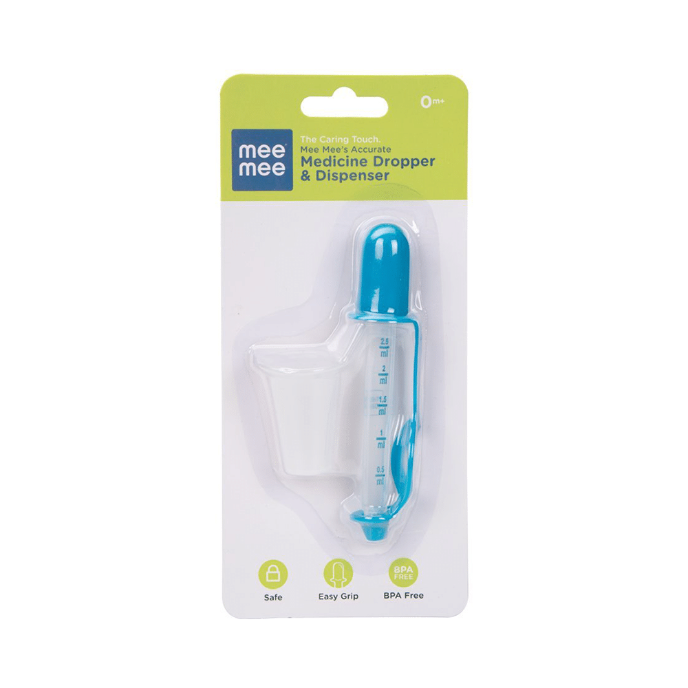Mee Mee Accurate Medicine Dropper and Dispenser Blue - Image 1