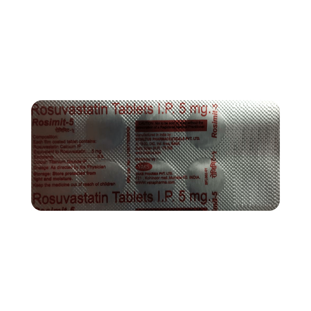 Rosimit 5mg Tablet - Image 3