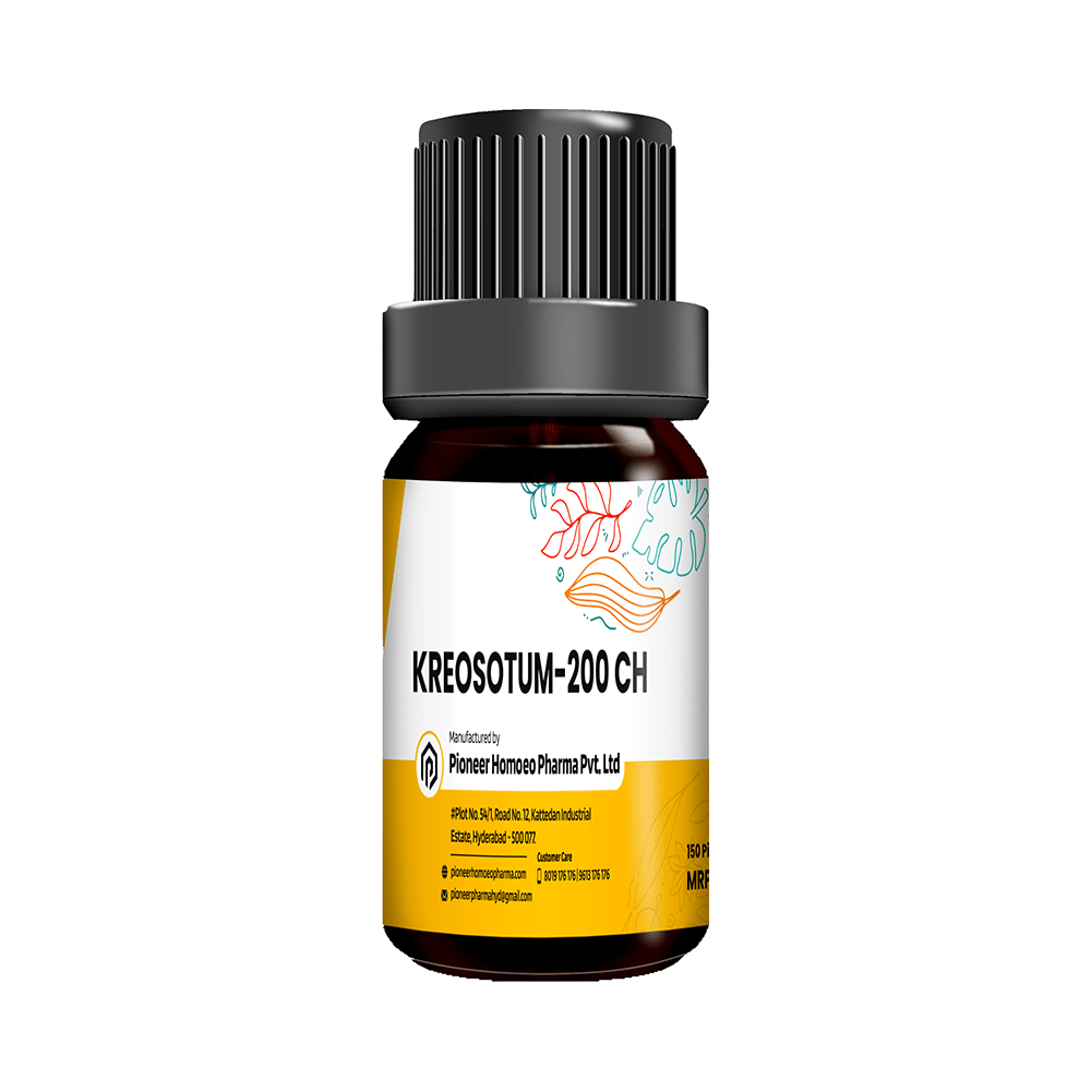 Pioneer Pharma Kreosotum Globules Pellet Multidose Pills 200 CH