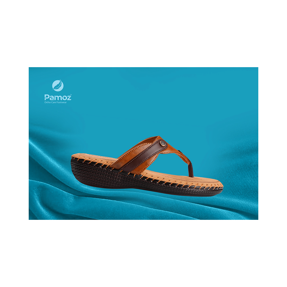 Pamoz PZ 2008 Ortho Foot Wear Tan Brown 7 - Image 5