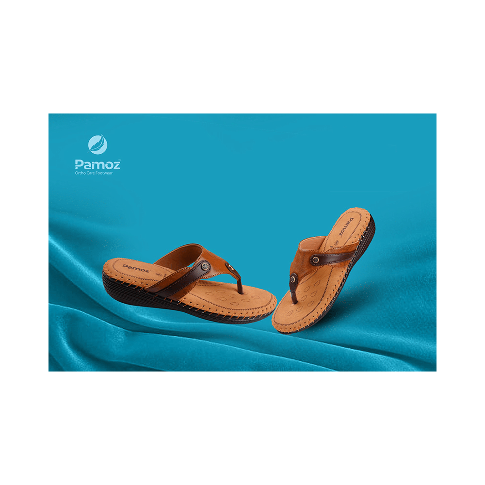 Pamoz PZ 2008 Ortho Foot Wear Tan Brown 7 - Image 6