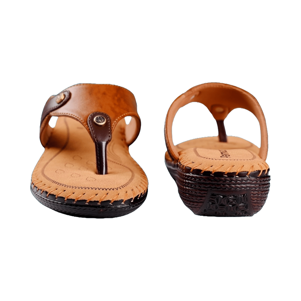 Pamoz PZ 2008 Ortho Foot Wear Tan Brown 7 - Image 3