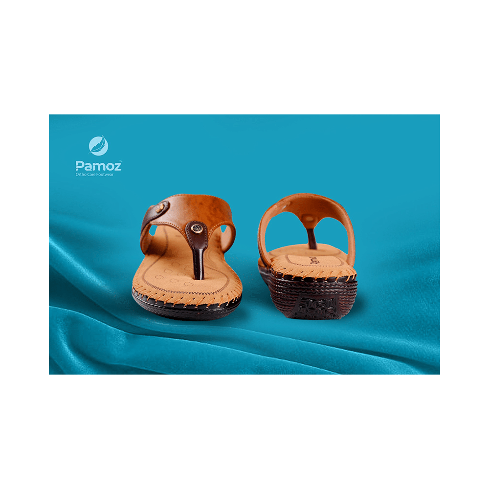 Pamoz PZ 2008 Ortho Foot Wear Tan Brown 7 - Image 7