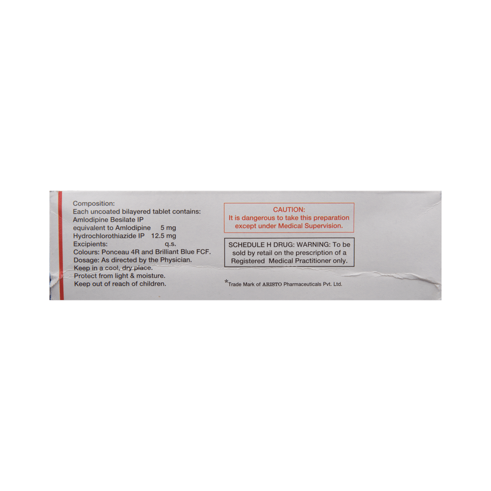 Amlosafe H Tablet - Image 3