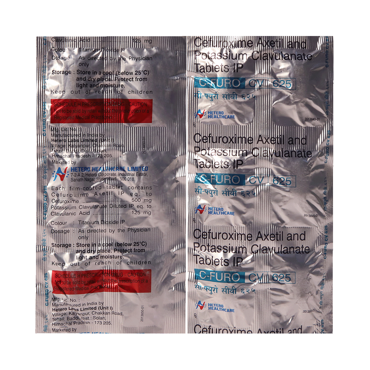 Cfuro CV 500mg/125mg Tablet - Image 1