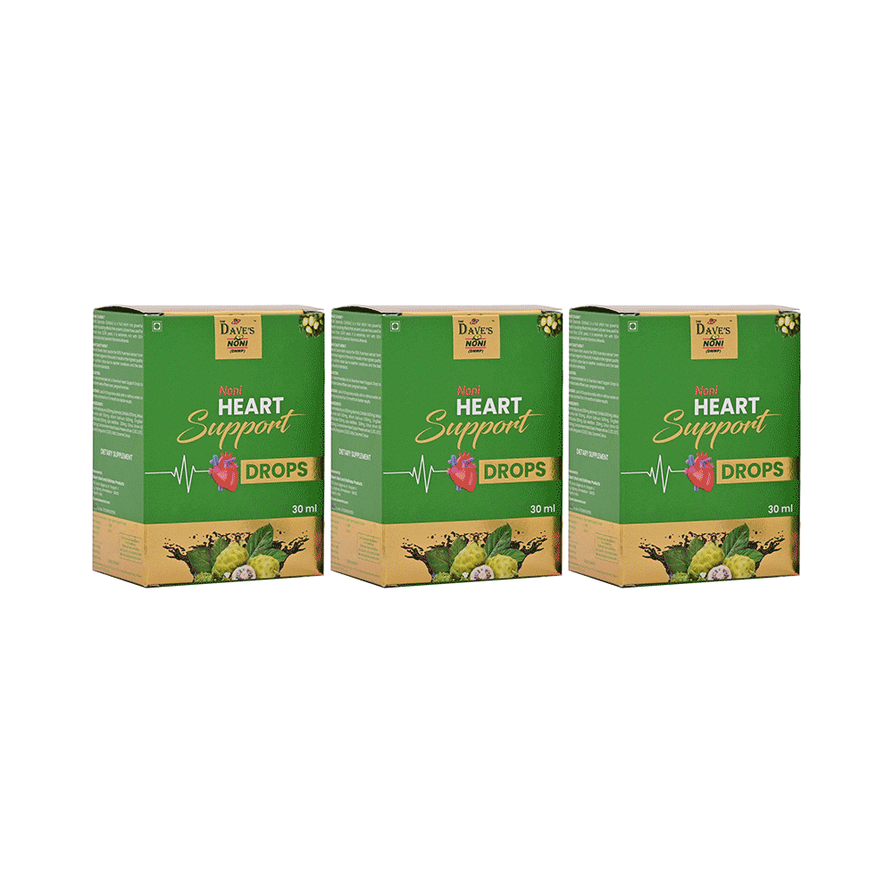 The Dave's Noni Heart Support Drops (30ml Each) - Image 1
