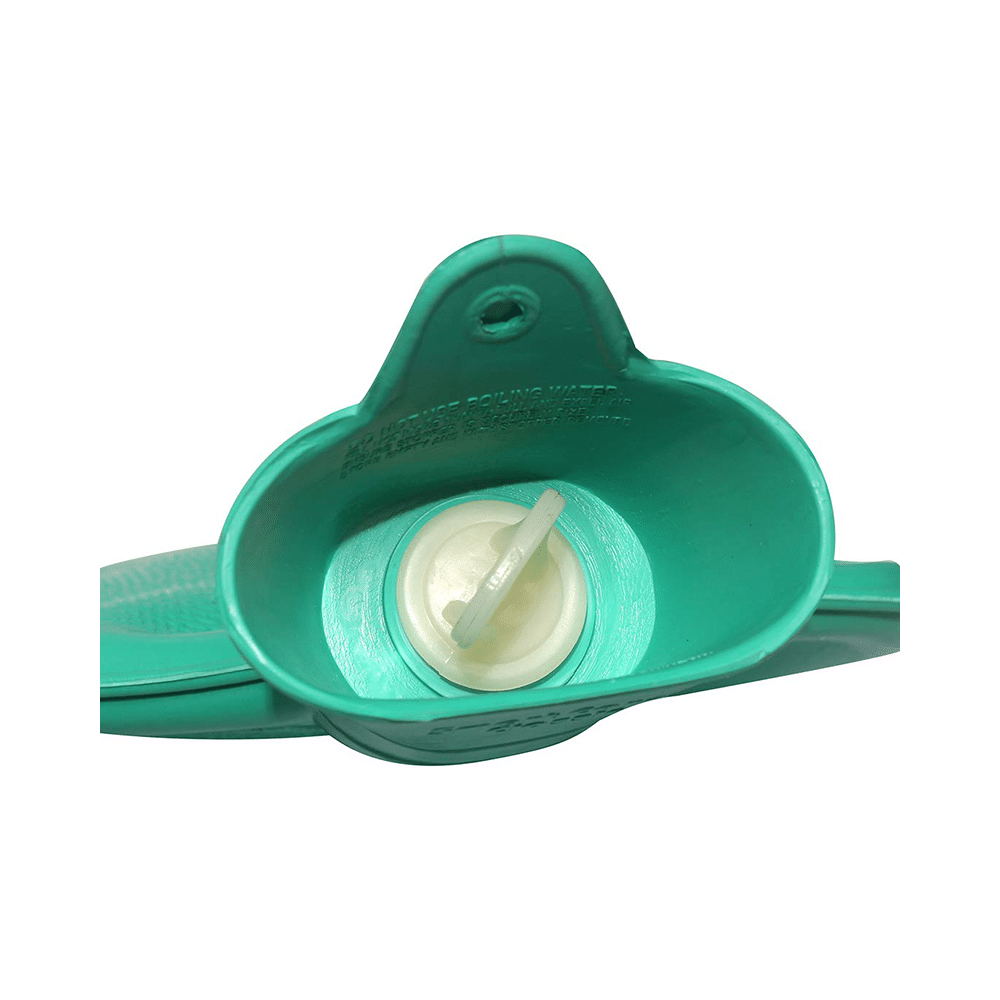 Smart Care Classic Hot Water Bag Green Plain - Image 3