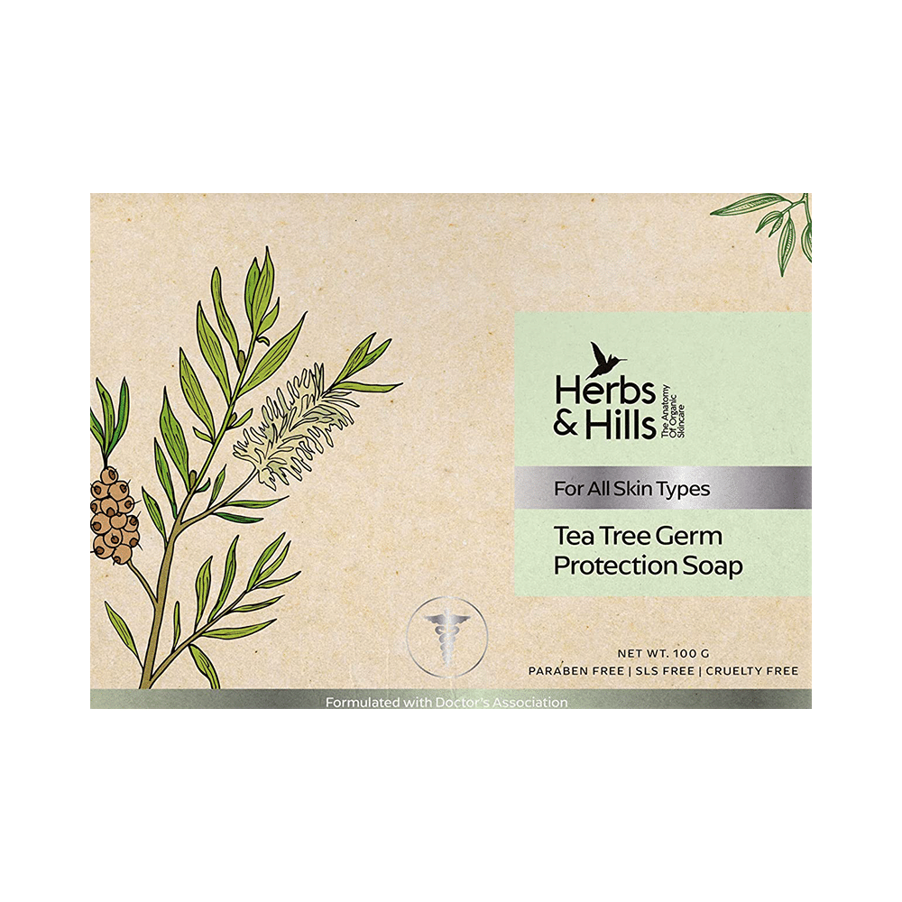 Herbs & Hills Tea Tree Germ Protection Soap