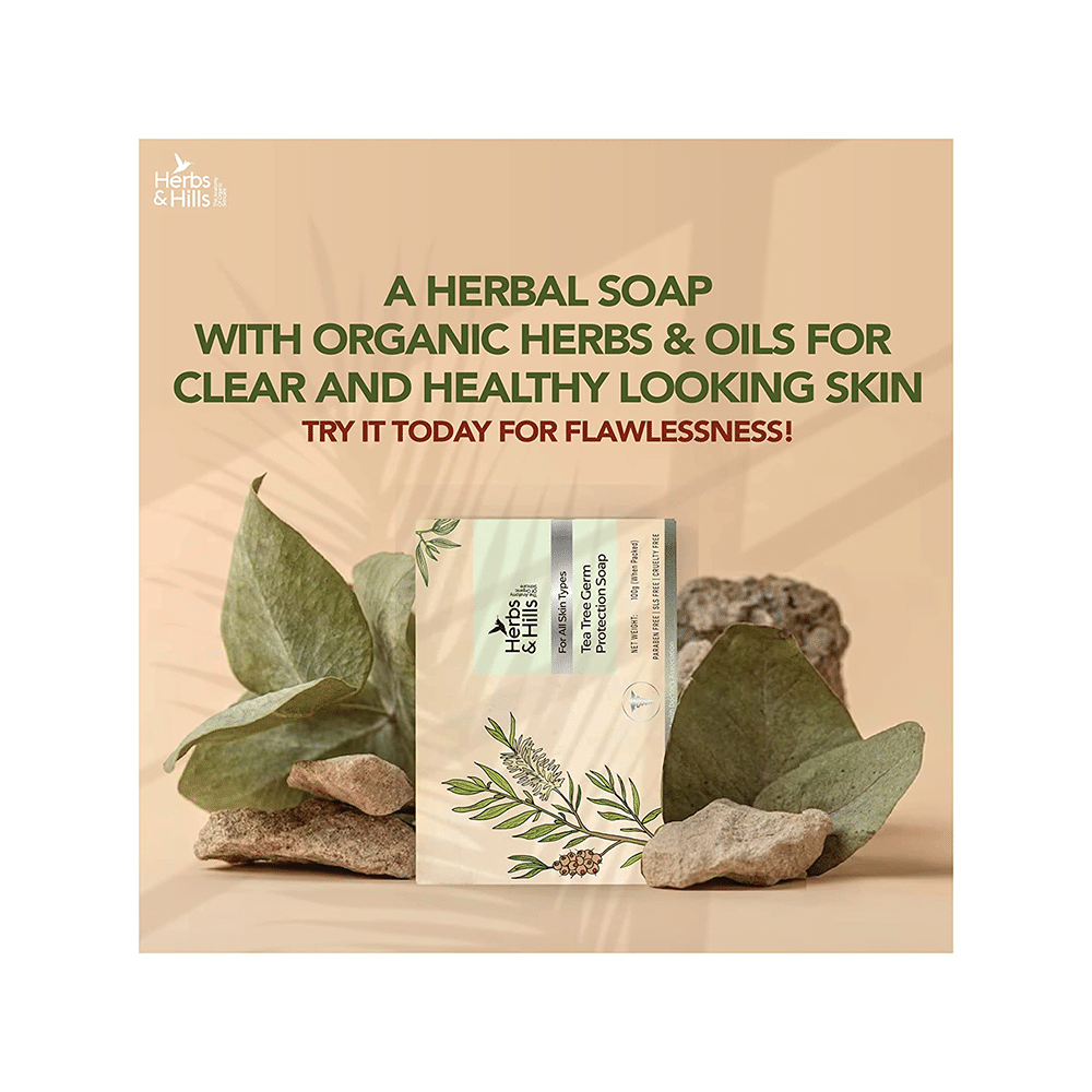 Herbs & Hills Tea Tree Germ Protection Soap - Image 8