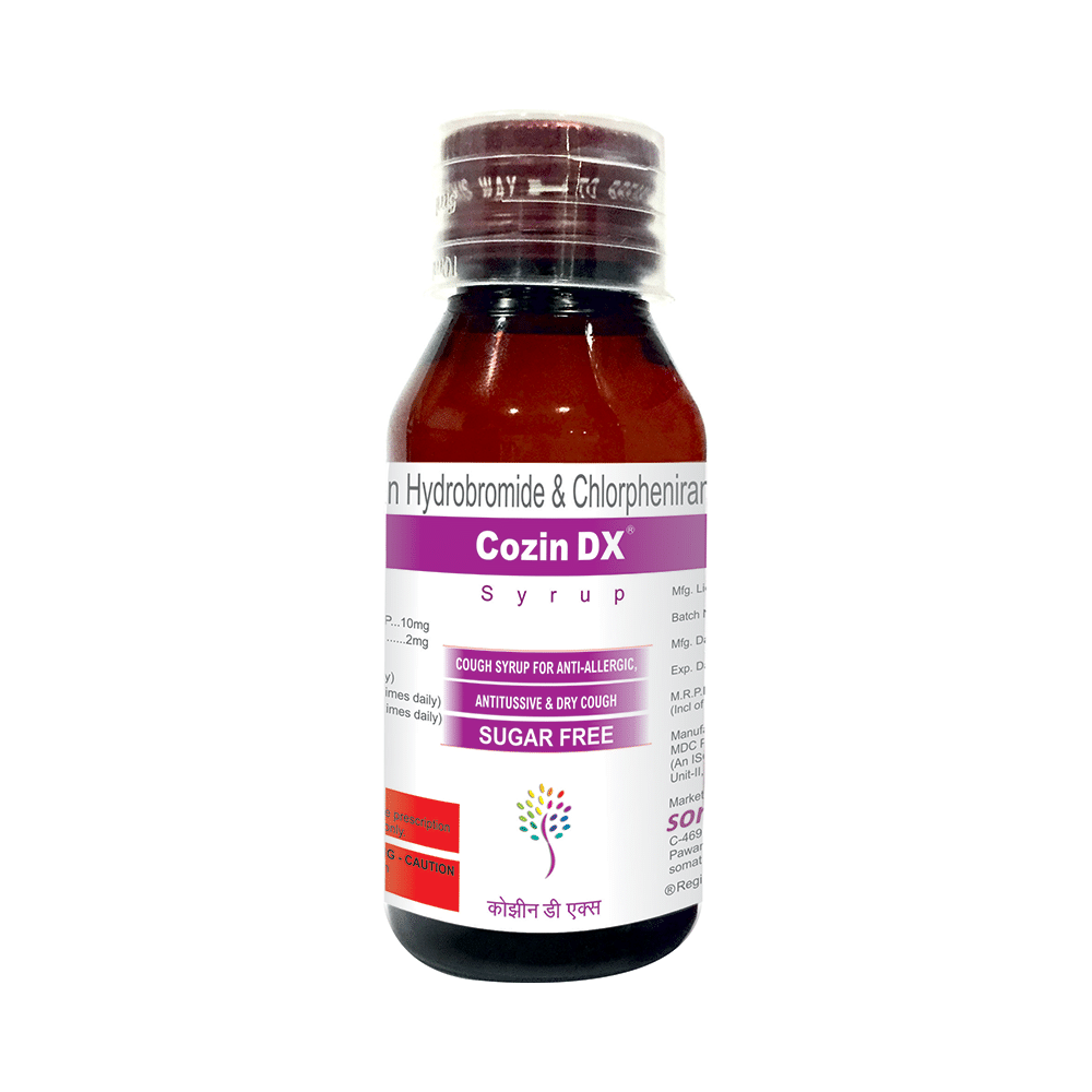 Cozin DX Syrup Sugar Free - Image 1
