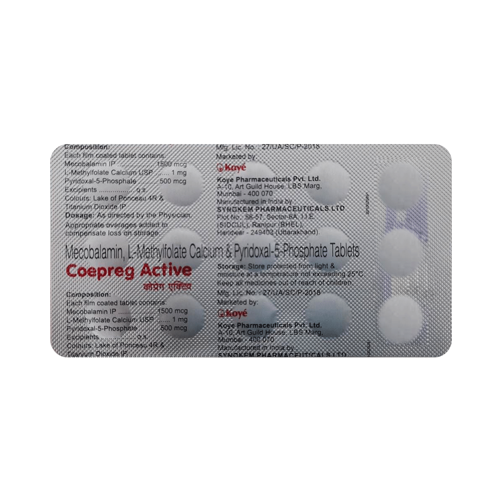 Coepreg Active Tablet - Image 4