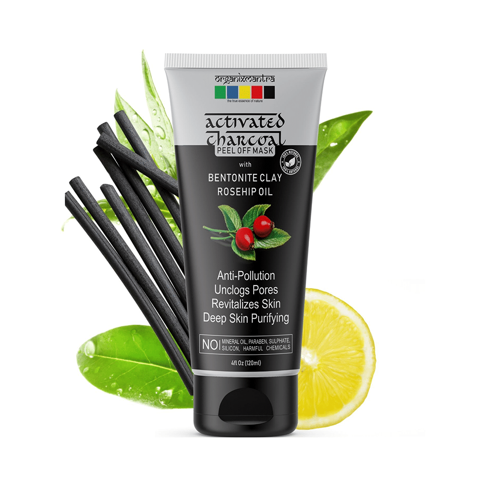 Organix Mantra Activated Charcoal Peel Off Mask - Image 3