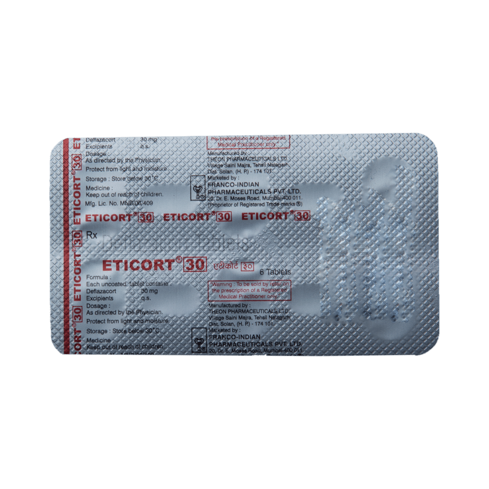 Eticort 30 Tablet - Image 5